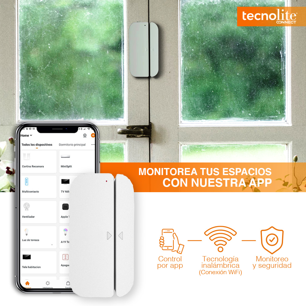 Sensor de apertura WiFi, notificaciones en tu teléfono